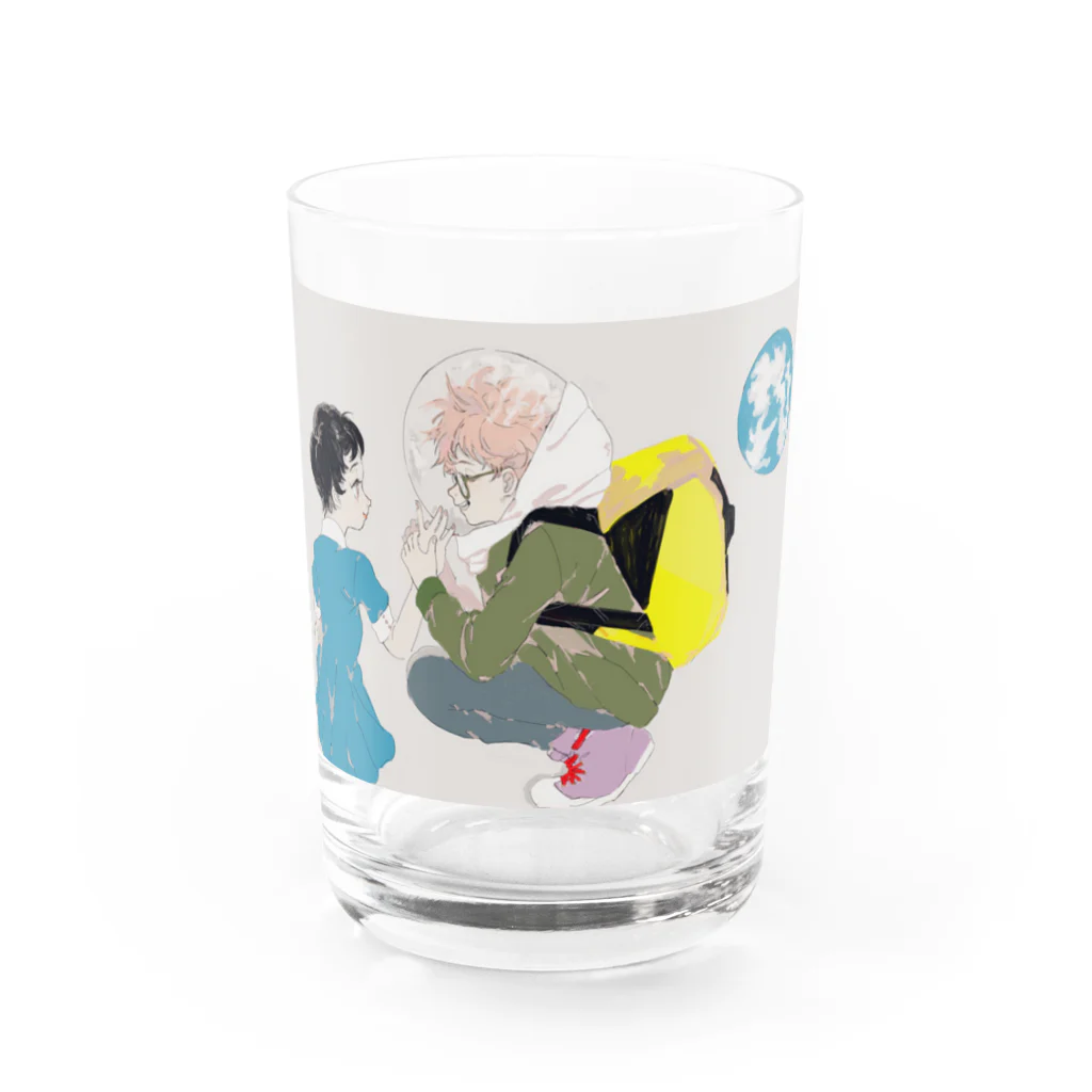 ENA太郎の遠距離恋愛 Water Glass :front