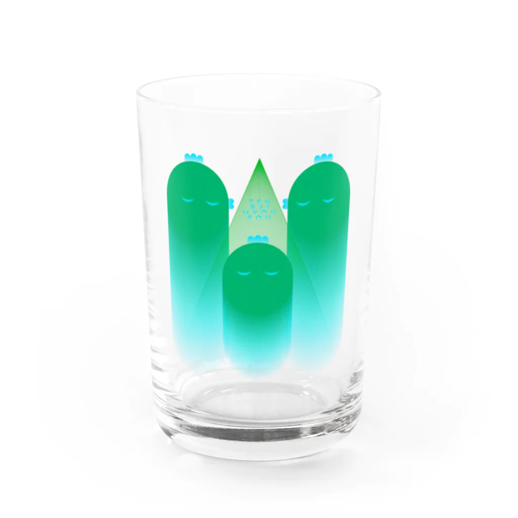 Sawai shingoの緑化鶏頂 Water Glass :front