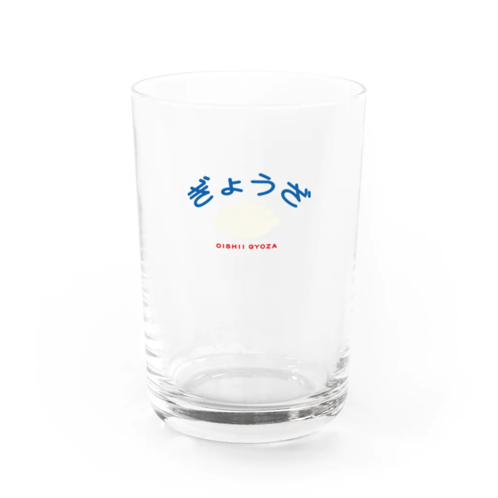 ぱんだがすきのOISHII GYOZA Water Glass :front