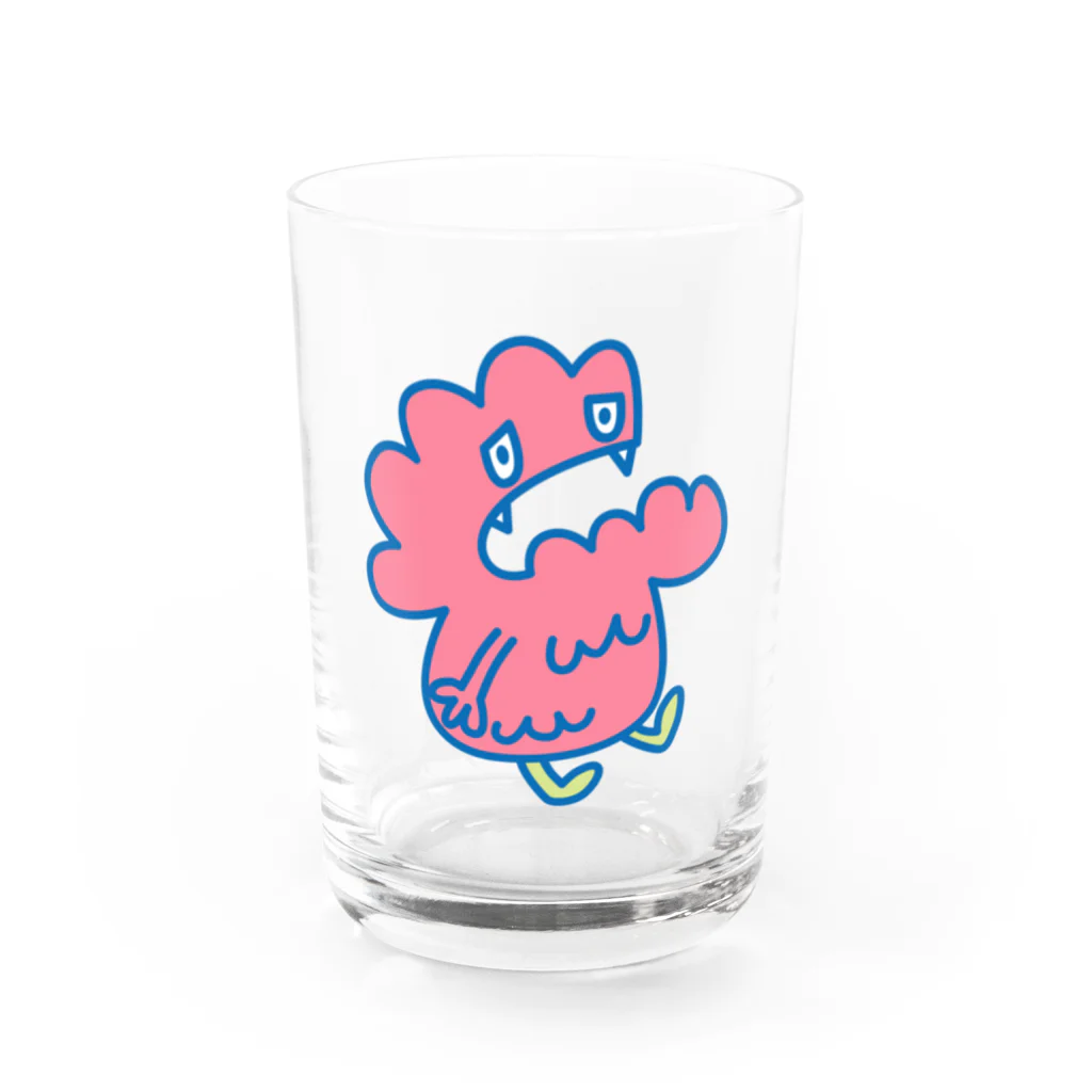 キャラクターショップ　by　サカモトケンジのモンスターいちろう Water Glass :front