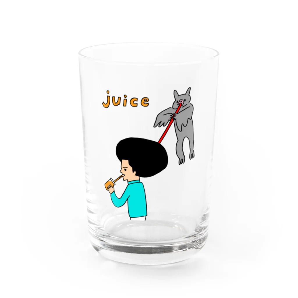 花くまゆうさくのJUICE（ジュース）２ グラス前面