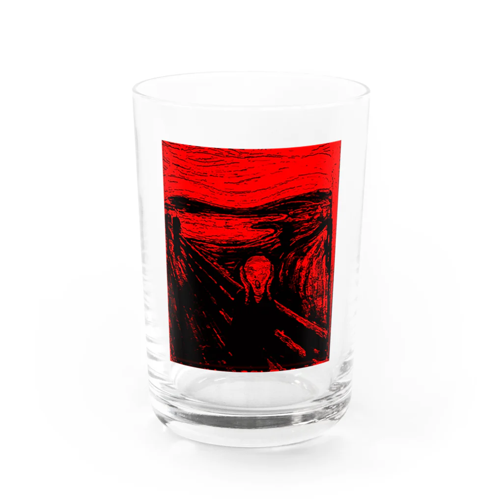 Ａ’ｚｗｏｒｋＳのアカイサケビ Water Glass :front