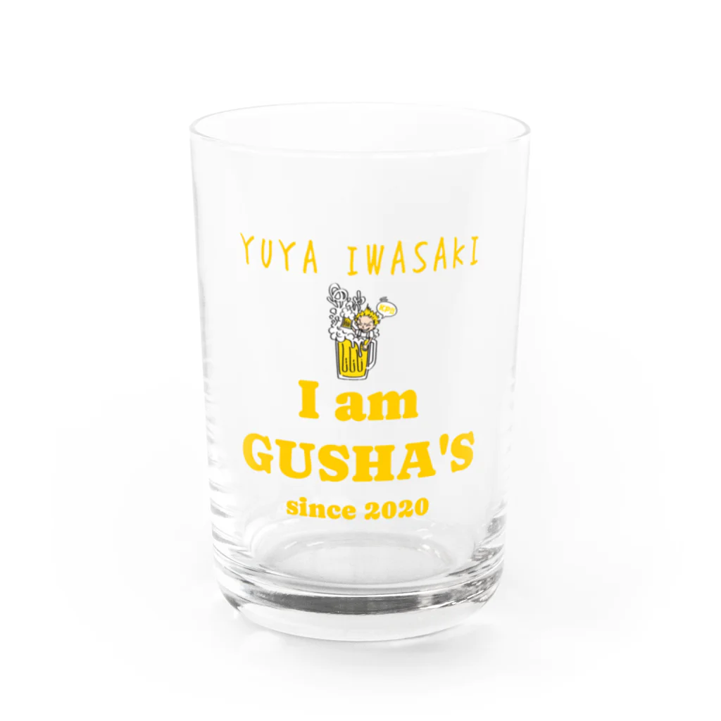 GUSHA'Sの【I am GUSHA'S】 Water Glass :front