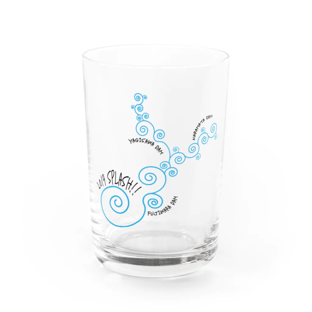 Kadoiiのぐるぐるやぎならふじ 2019 Water Glass :front