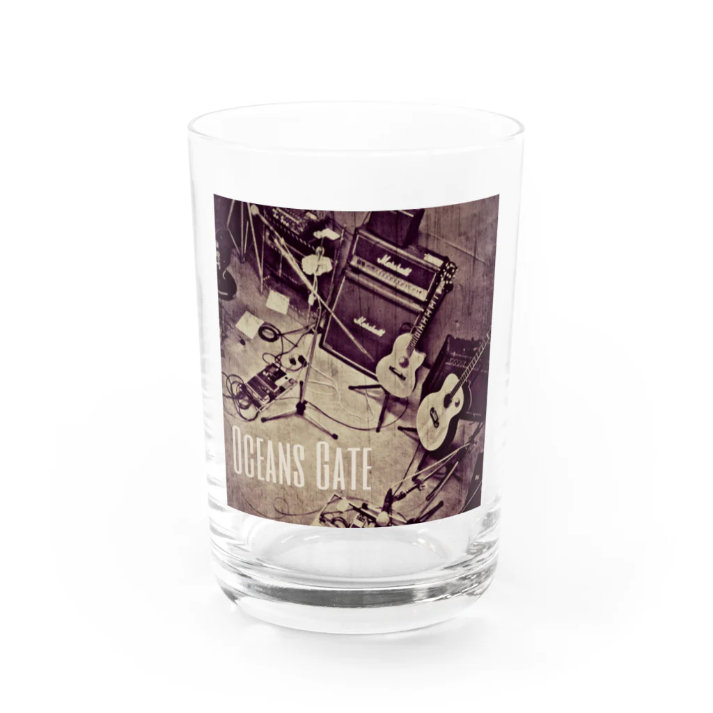 ShimiyasuのOceans Gate Original Design |STUDIO| Water Glass :front