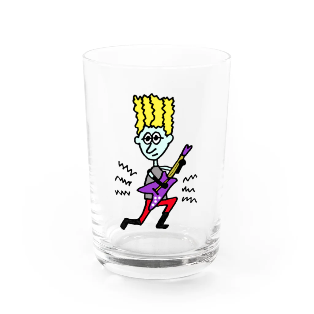 angel22のAngel】 ROCK★MAN Water Glass :front