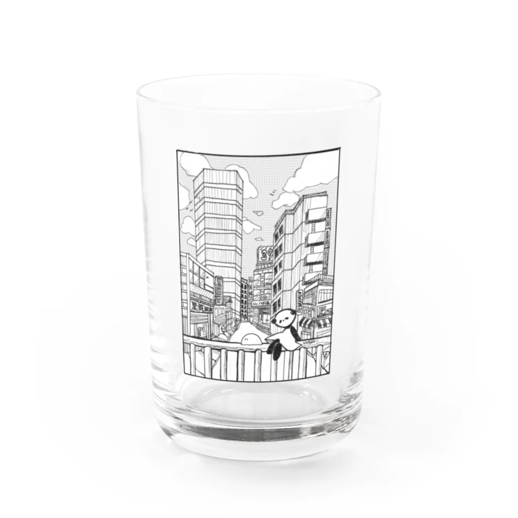 Smignonneのスミパンダと旅に出よう Water Glass :front