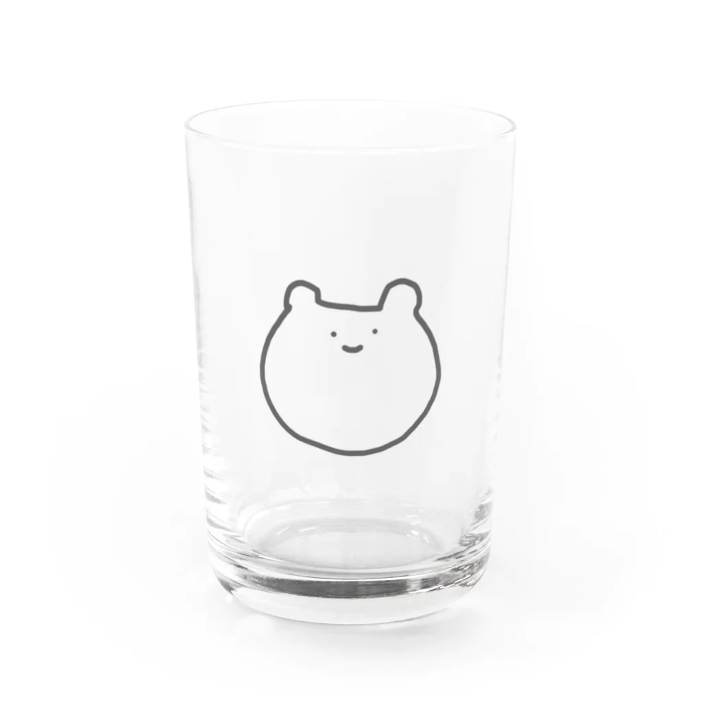 やまだのKUMA Water Glass :front