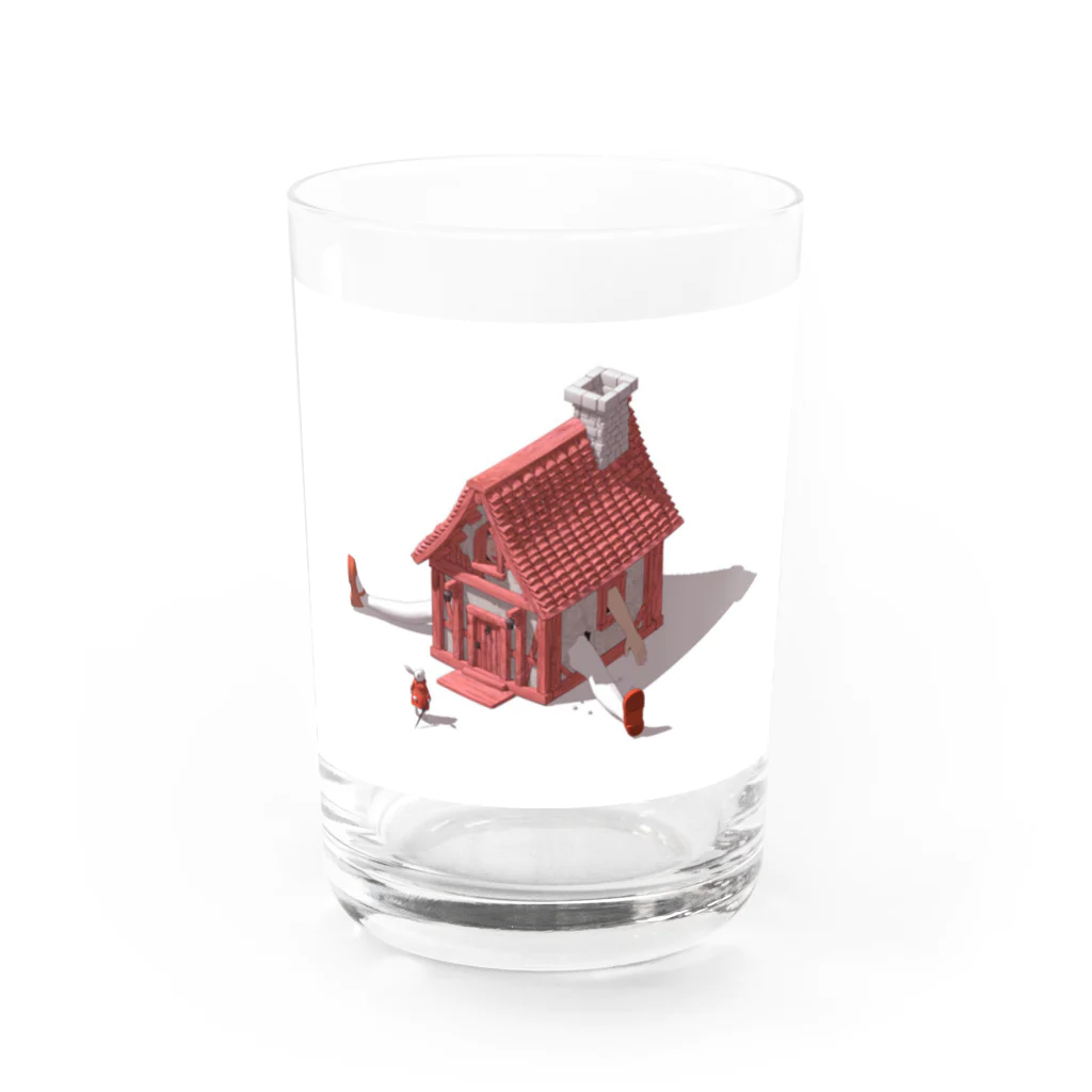 Jammsworksの不思議の国のアリス Water Glass :front