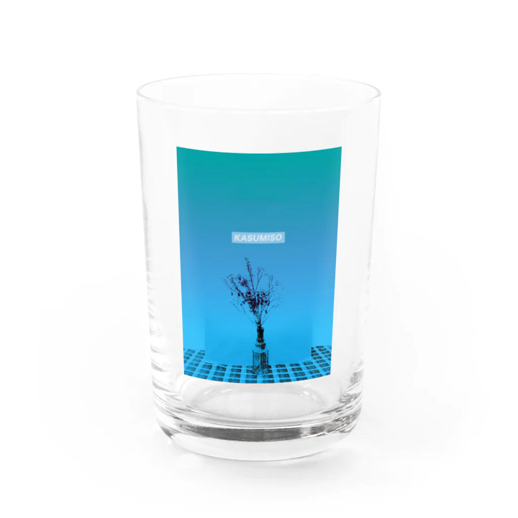 GOMENNEのカスミソウのミイラ/青 Water Glass :front