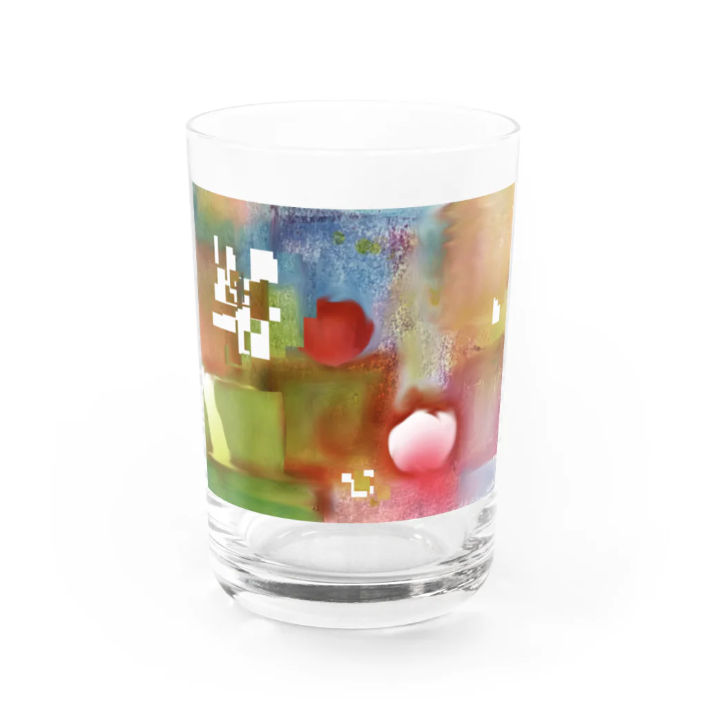 St.SKのBLACK apple Water Glass :front