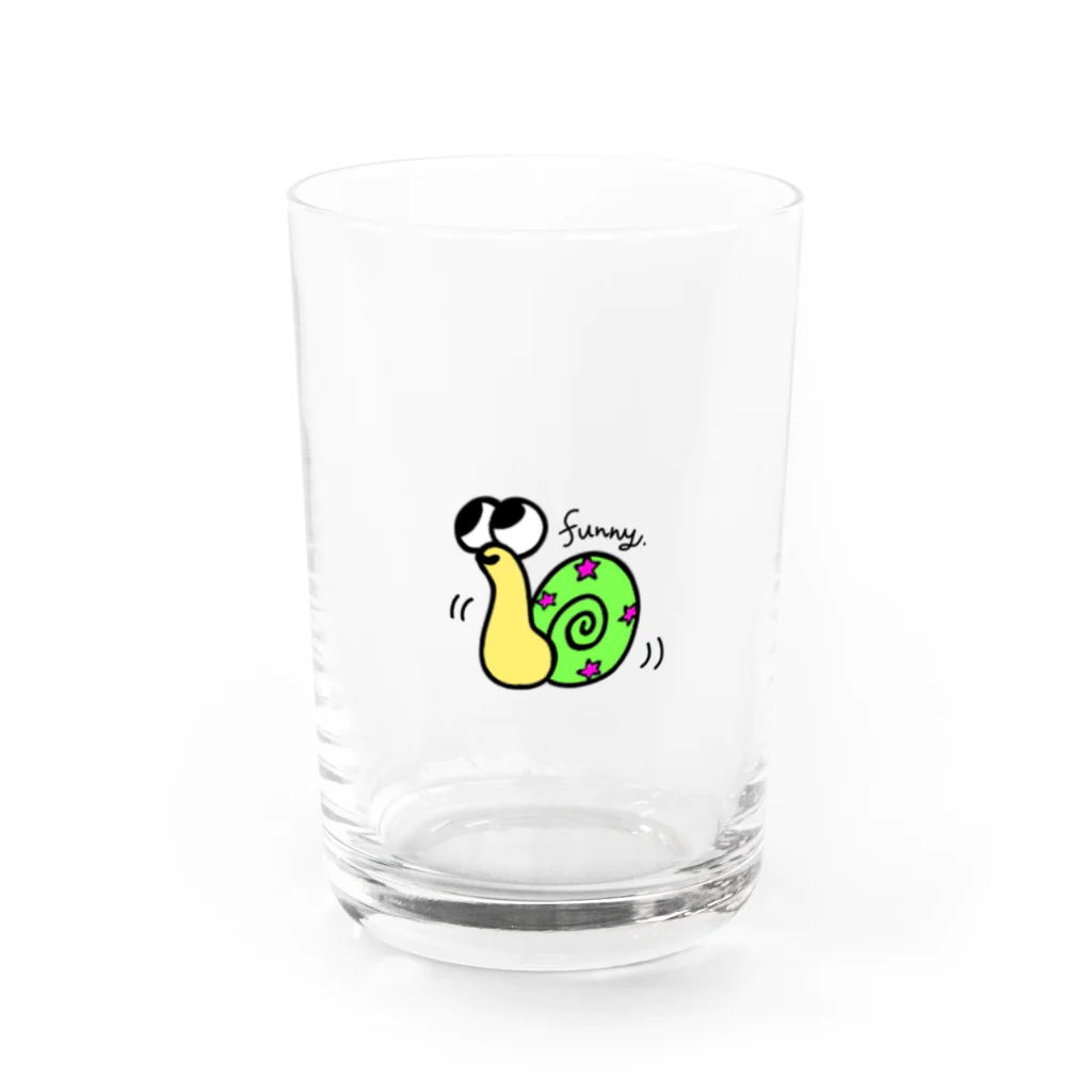 *sona*ののんびりくん Water Glass :front