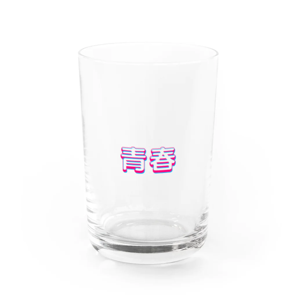 イエネコの青春 Water Glass :front