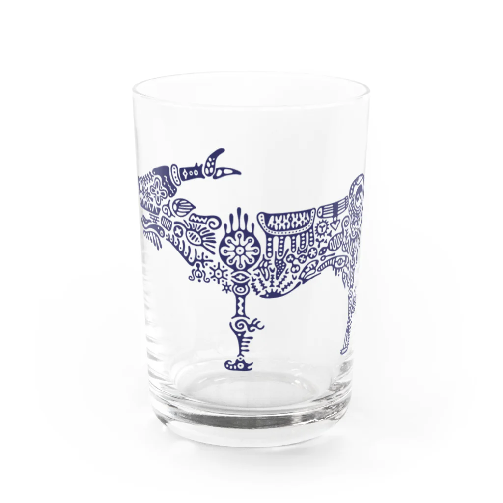 ヴンダーカンマーの鹿 Water Glass :front