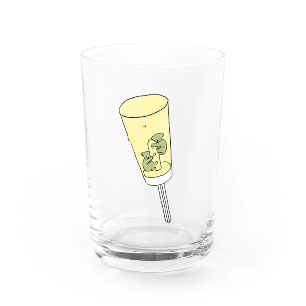 oyasmurのひえひえのコアラ A Water Glass :front