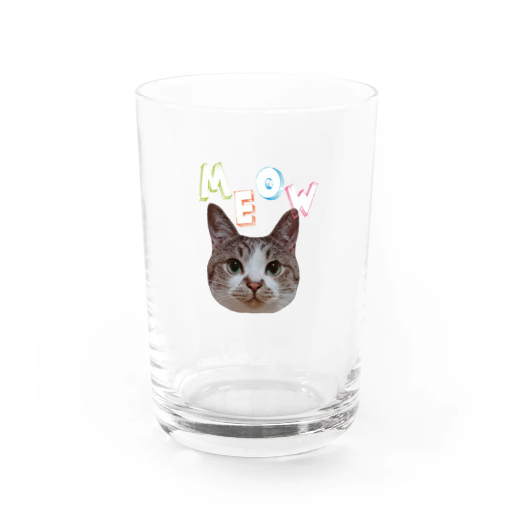 sishamo-putaのししゃもくん Water Glass :front