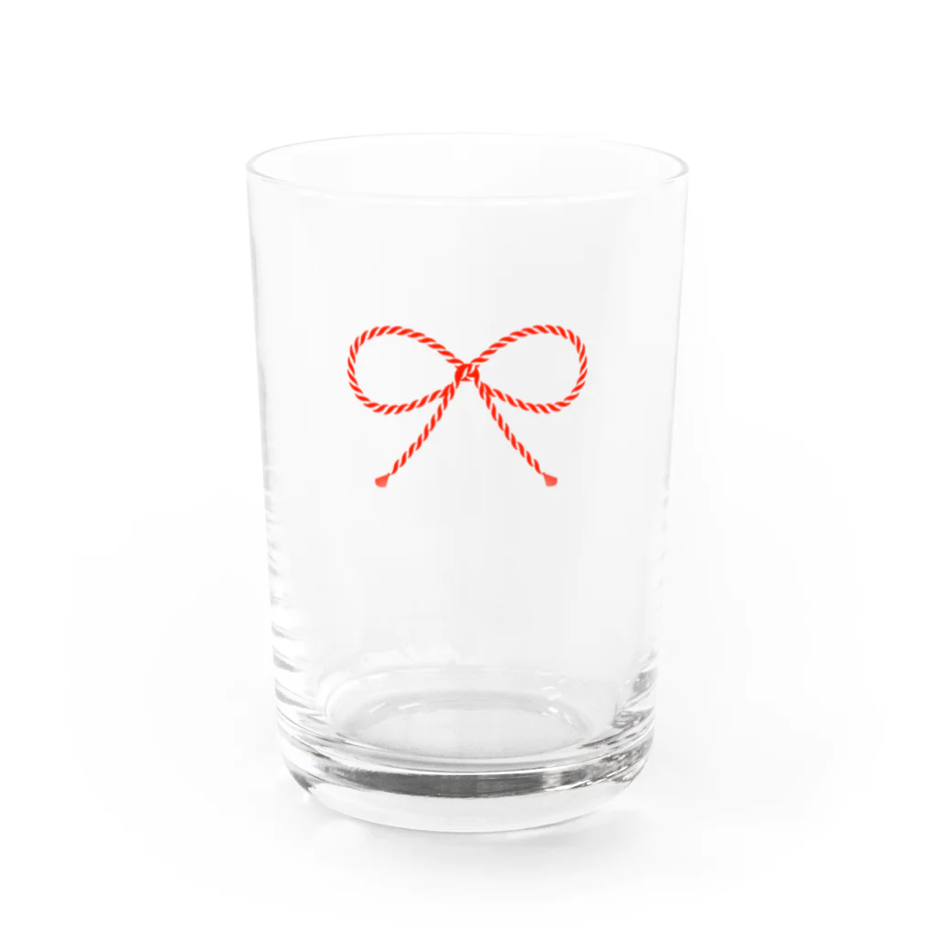  NiNoの紐 Water Glass :front