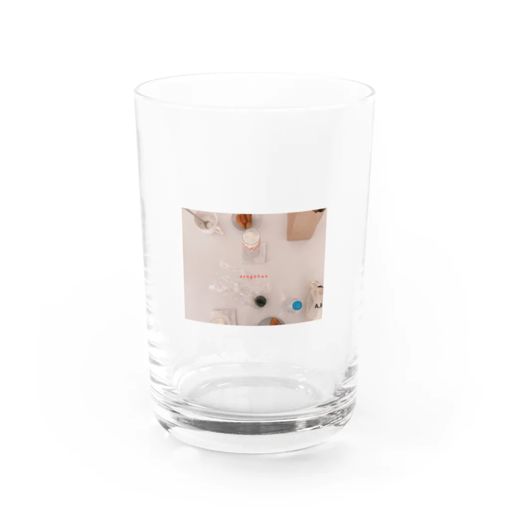 架空のお店の朝ごはん Water Glass :front