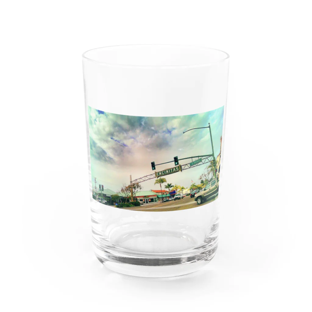 ニブイチ屋のEncinitas St. Water Glass :front