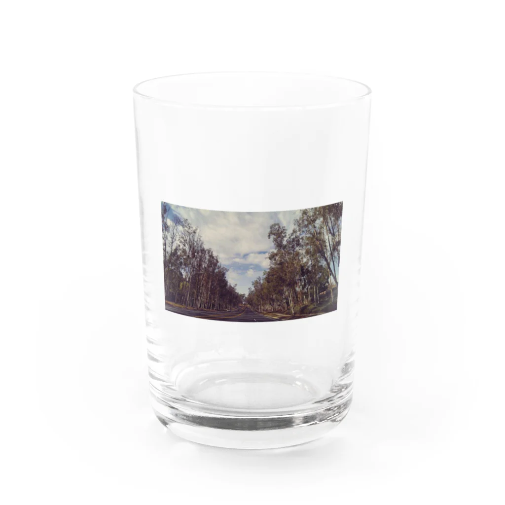 ニブイチ屋のドライブ Water Glass :front