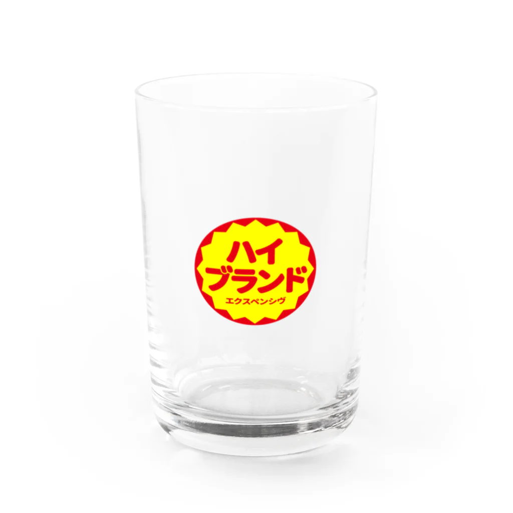 KIYOMI_KIWAMIのハイブランド（red） Water Glass :front