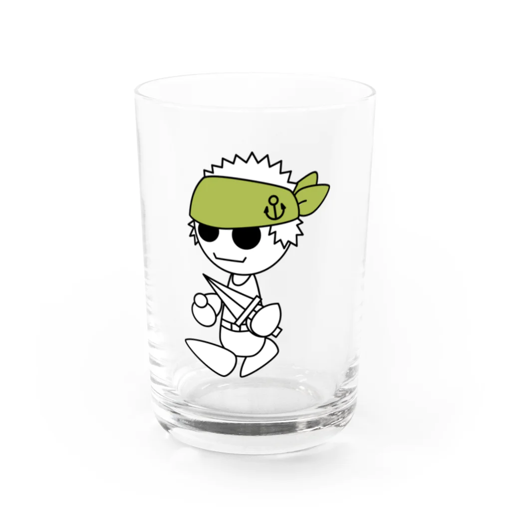 ウサネコのナイツ・ナイフ Water Glass :front