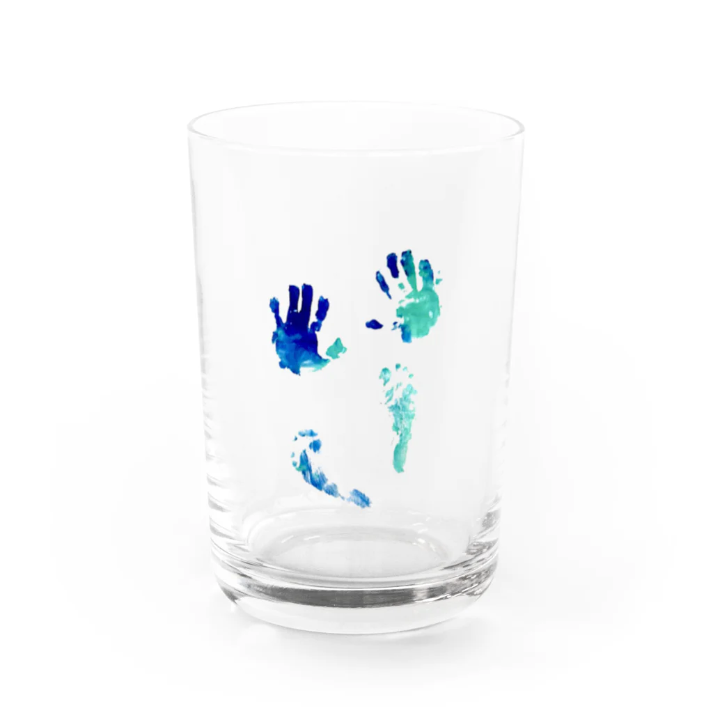 CTRL shopのhand and foot Water Glass :front