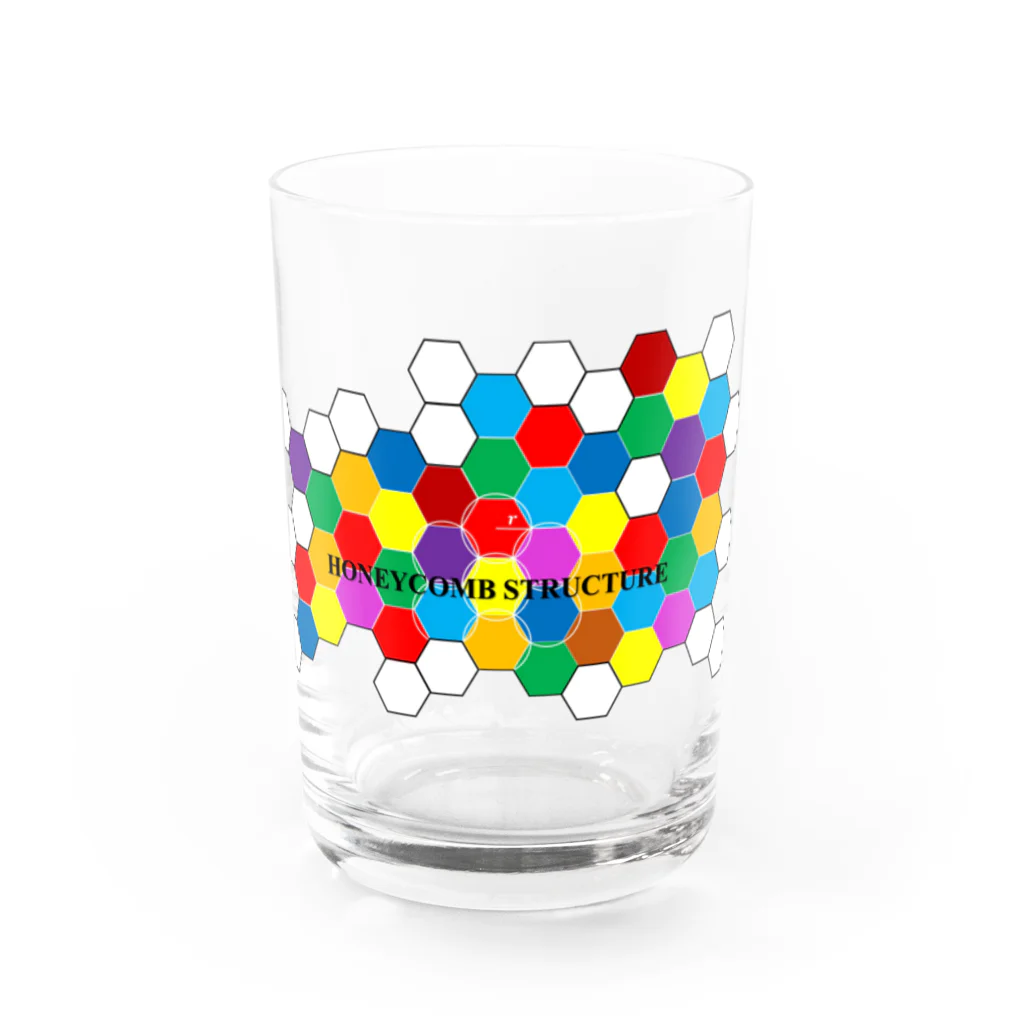 ζWalker/Shiunのハニカム構造 Water Glass :front