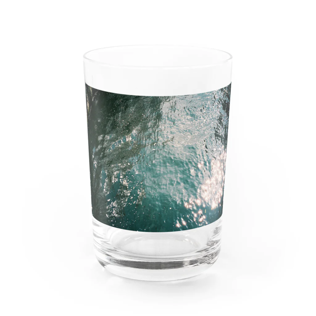 yuritakoのriver Water Glass :front