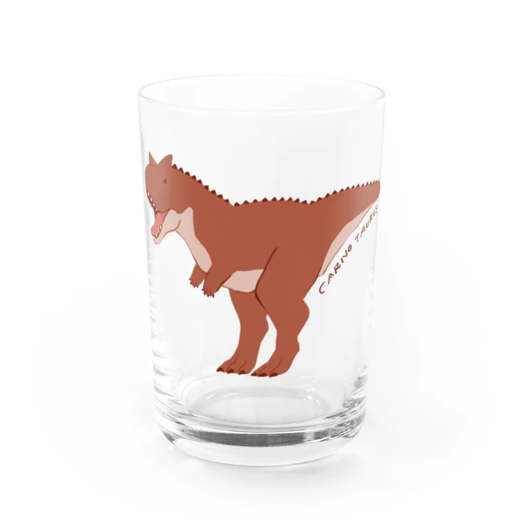 あおきさくらのカルノタウルス Water Glass :front