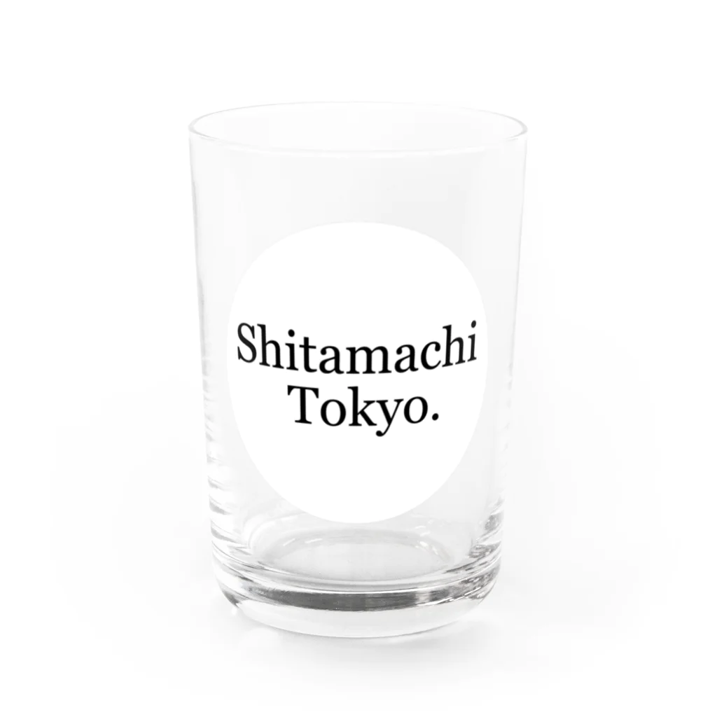 viofranme.のShitamachi Tokyo. Water Glass :front