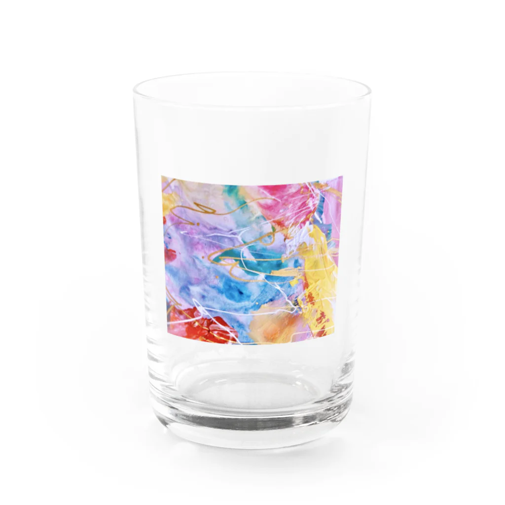 lalasandiegoのpalette.2(横ver.) Water Glass :front