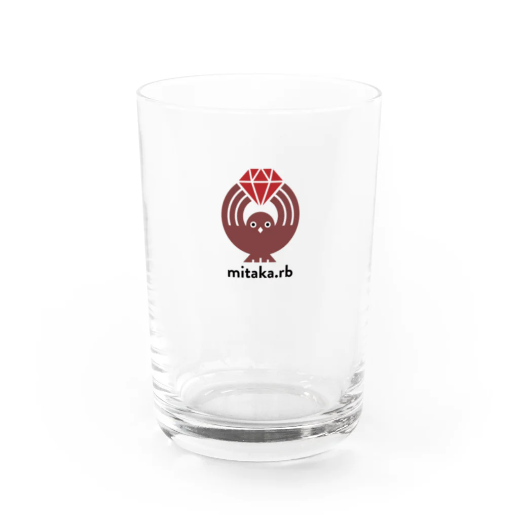 (\( ⁰⊖⁰)/) esaのmitaka.rb Water Glass :front