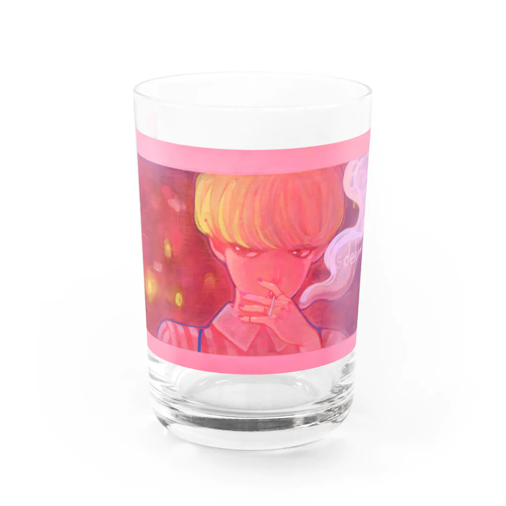 MUSH ROOMの真似っこ Water Glass :front