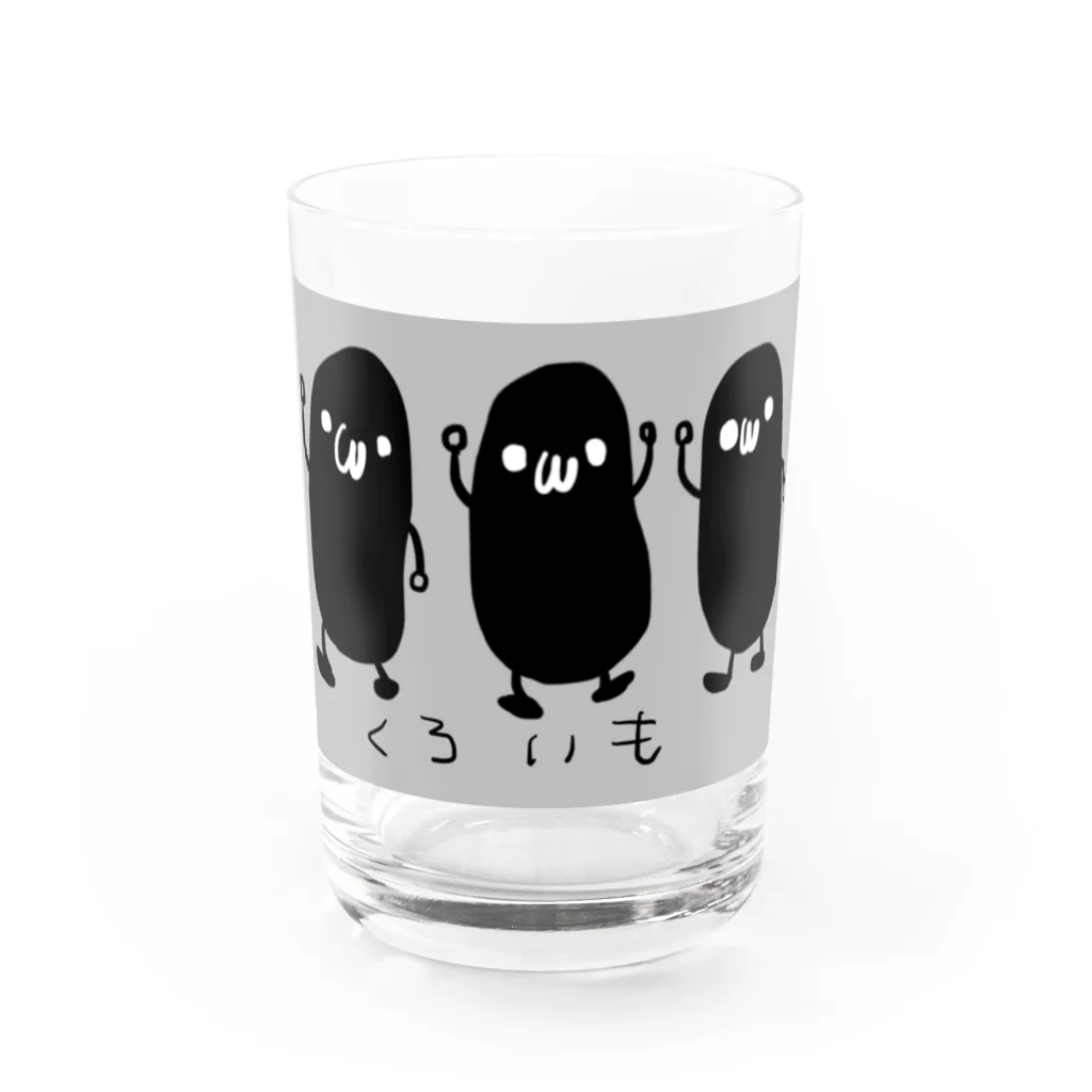 Tsuna ⁂のくろいも Water Glass :front