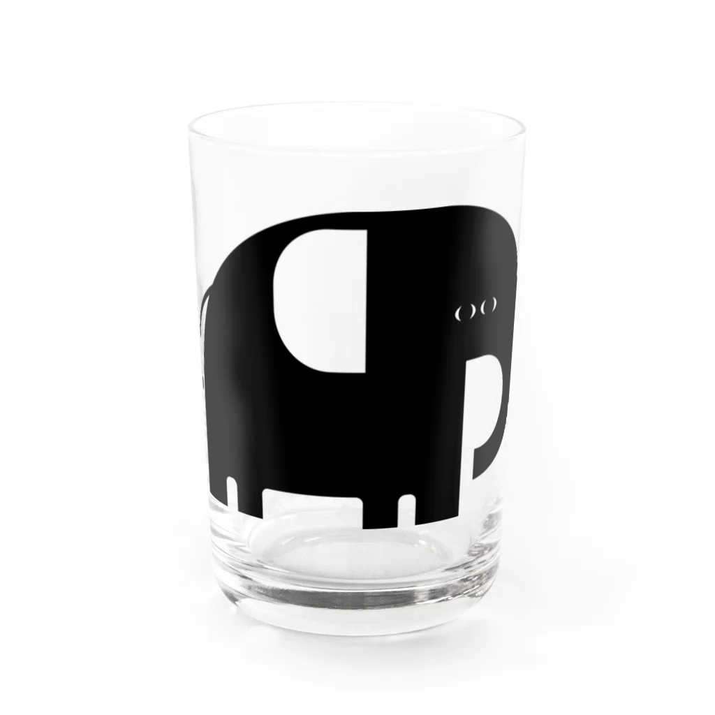 オ ザ むのANIMALシリーズ　ぞう Water Glass :front