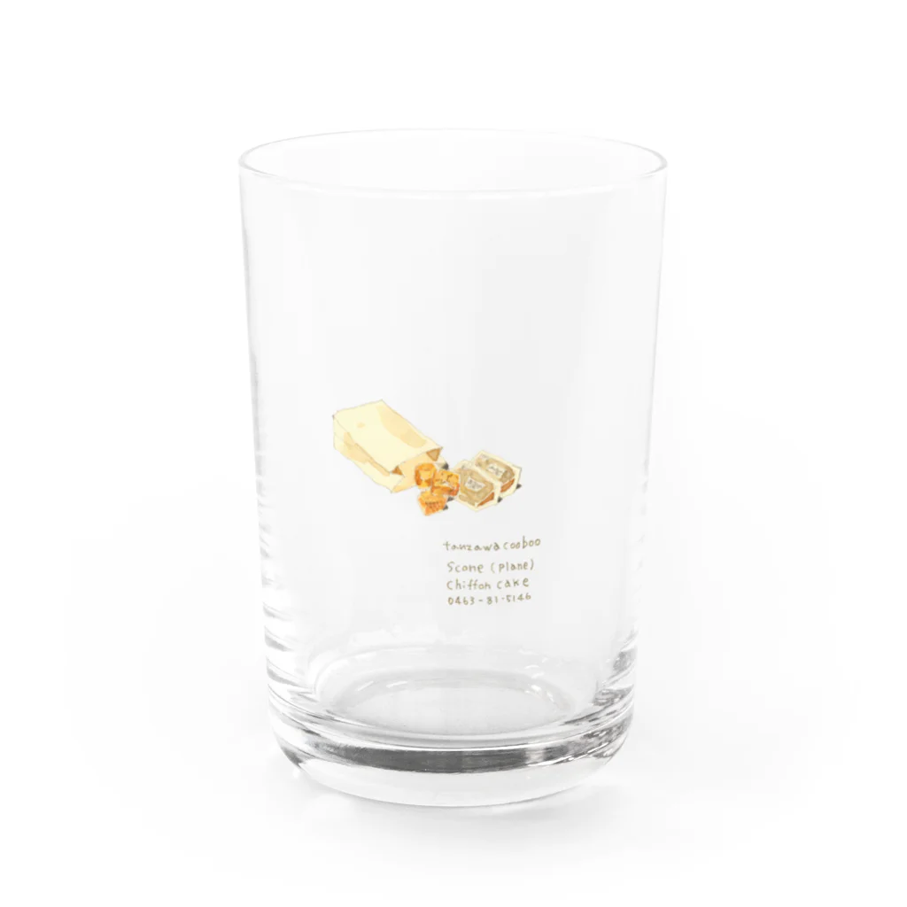 丹沢講房のおやつ/torimaruco Water Glass :front