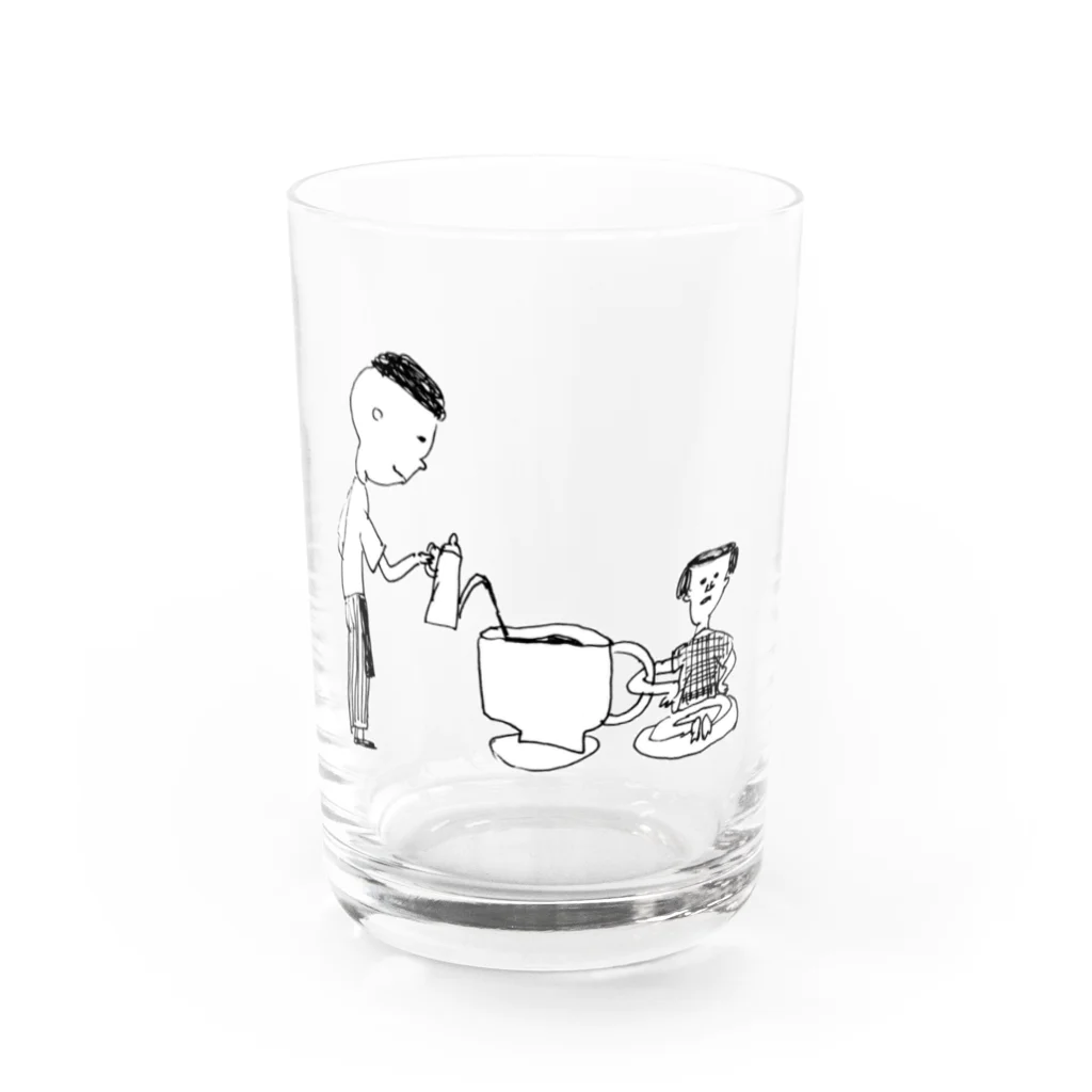 室井雑貨屋のcoffee Water Glass :front