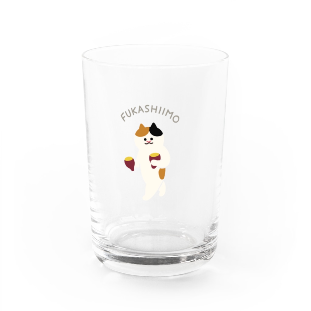 SUIMINグッズのお店のFUKASHIIMO Water Glass :front