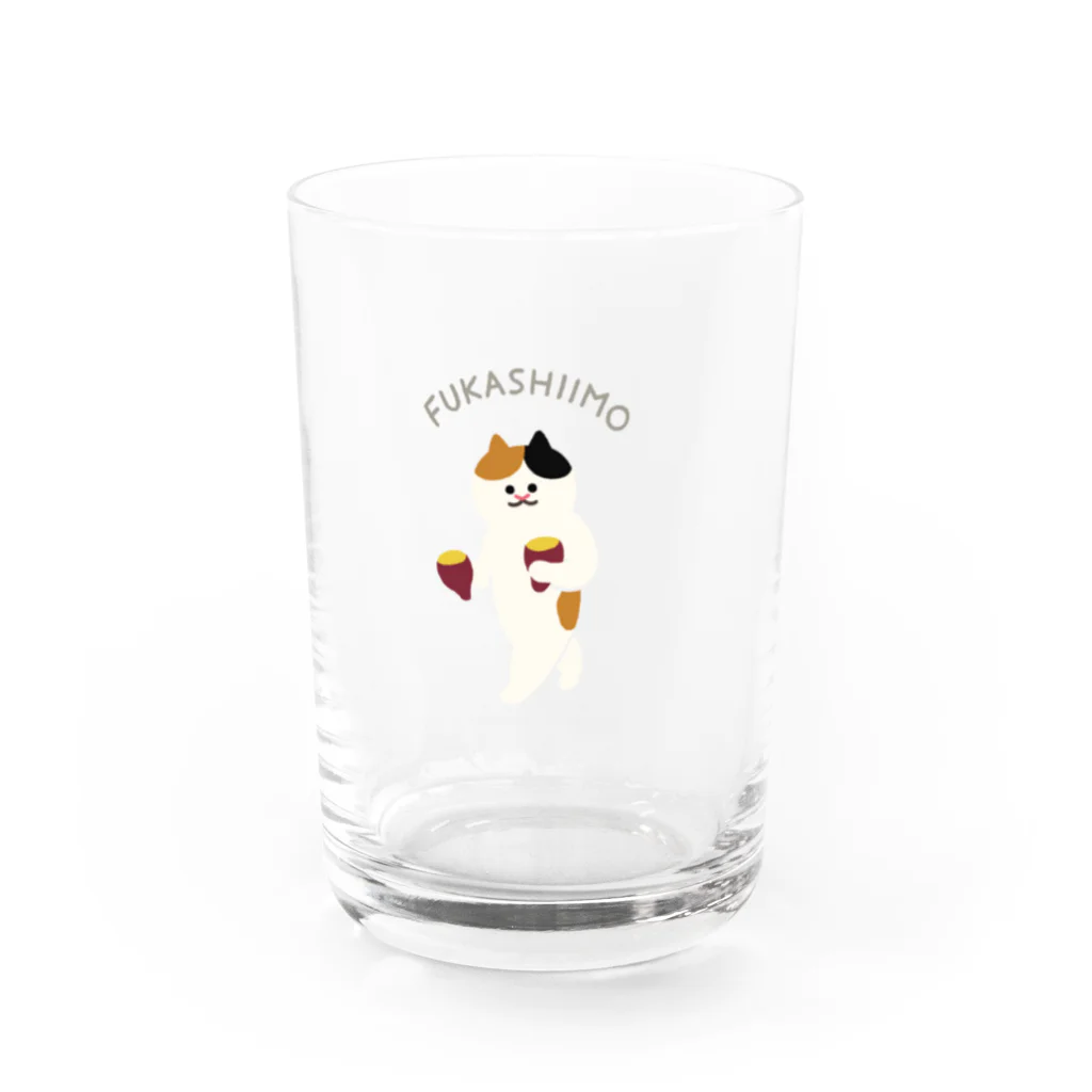 SUIMINグッズのお店のFUKASHIIMO Water Glass :front