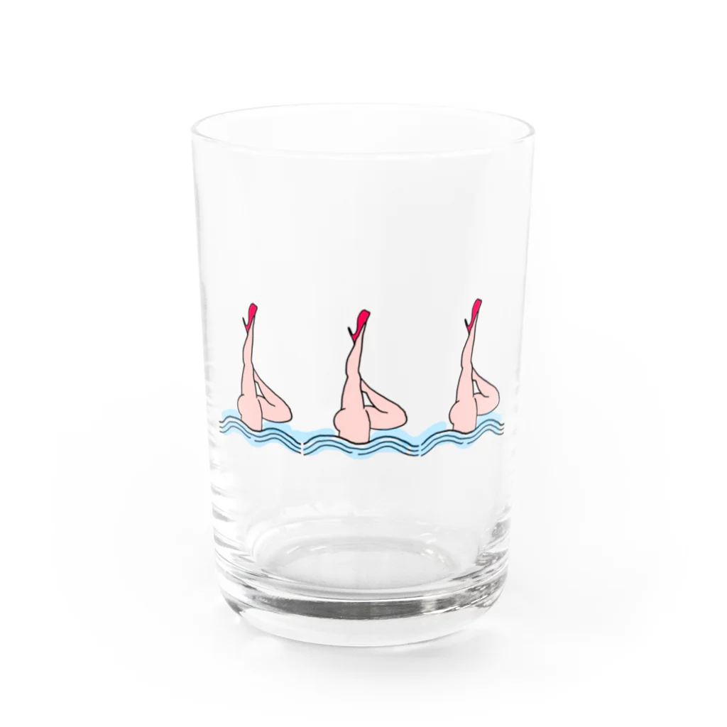 monCheriのシンクロナイズドスイミング Water Glass :front