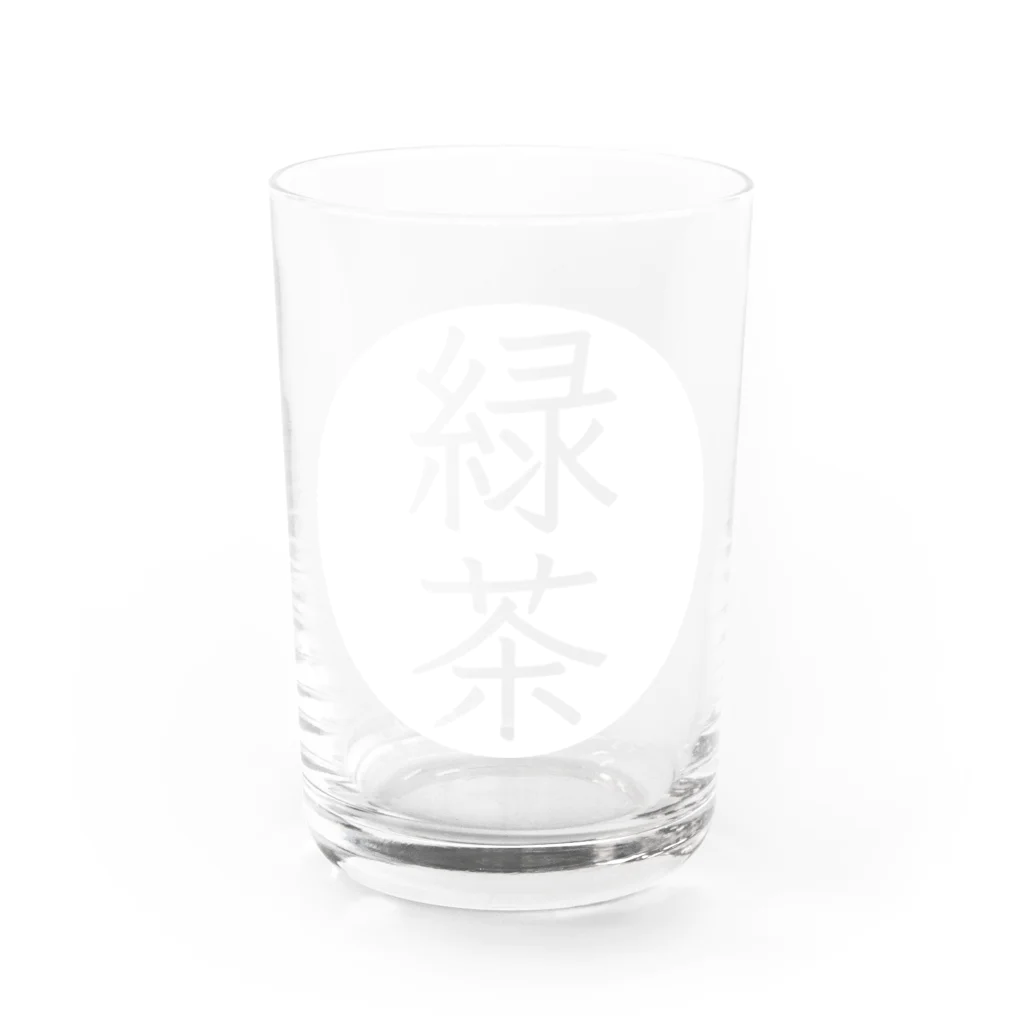 シンプルのシンプル（緑茶） Water Glass :front