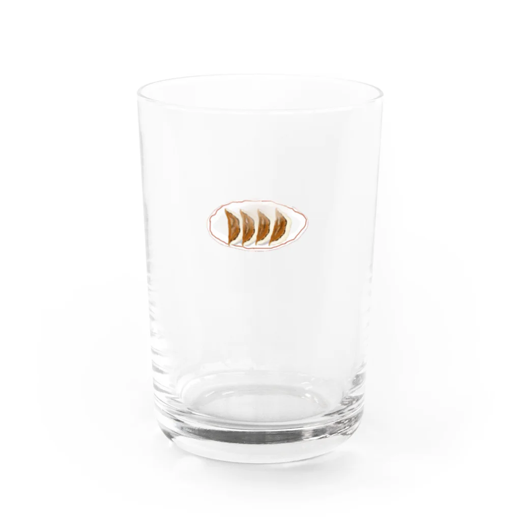 オイカワのショップの餃子 Water Glass :front