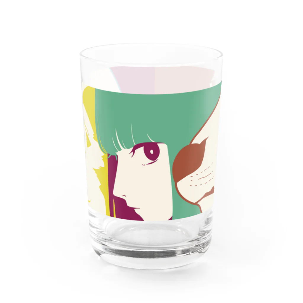 nakanaka11のanimal Water Glass :front