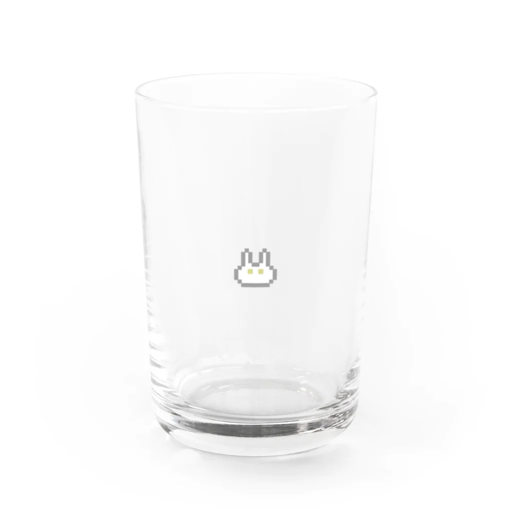 かわいいお店のかわいいうさぎ Water Glass :front