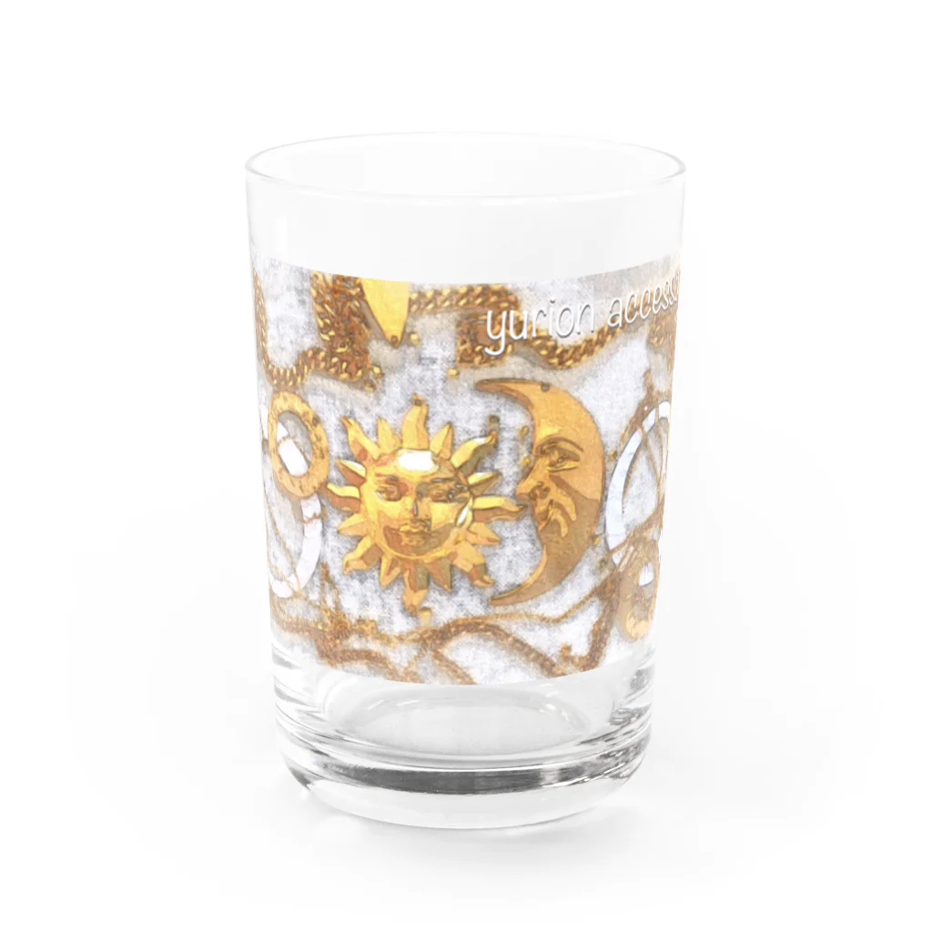 yurion accessoryの太陽と月 Water Glass :front