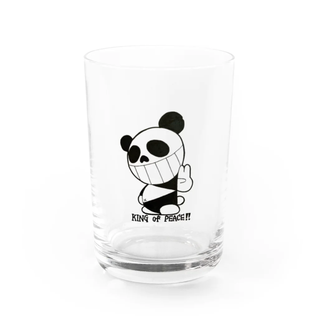 koucheetanのKing Of Peace パンダ Water Glass :front