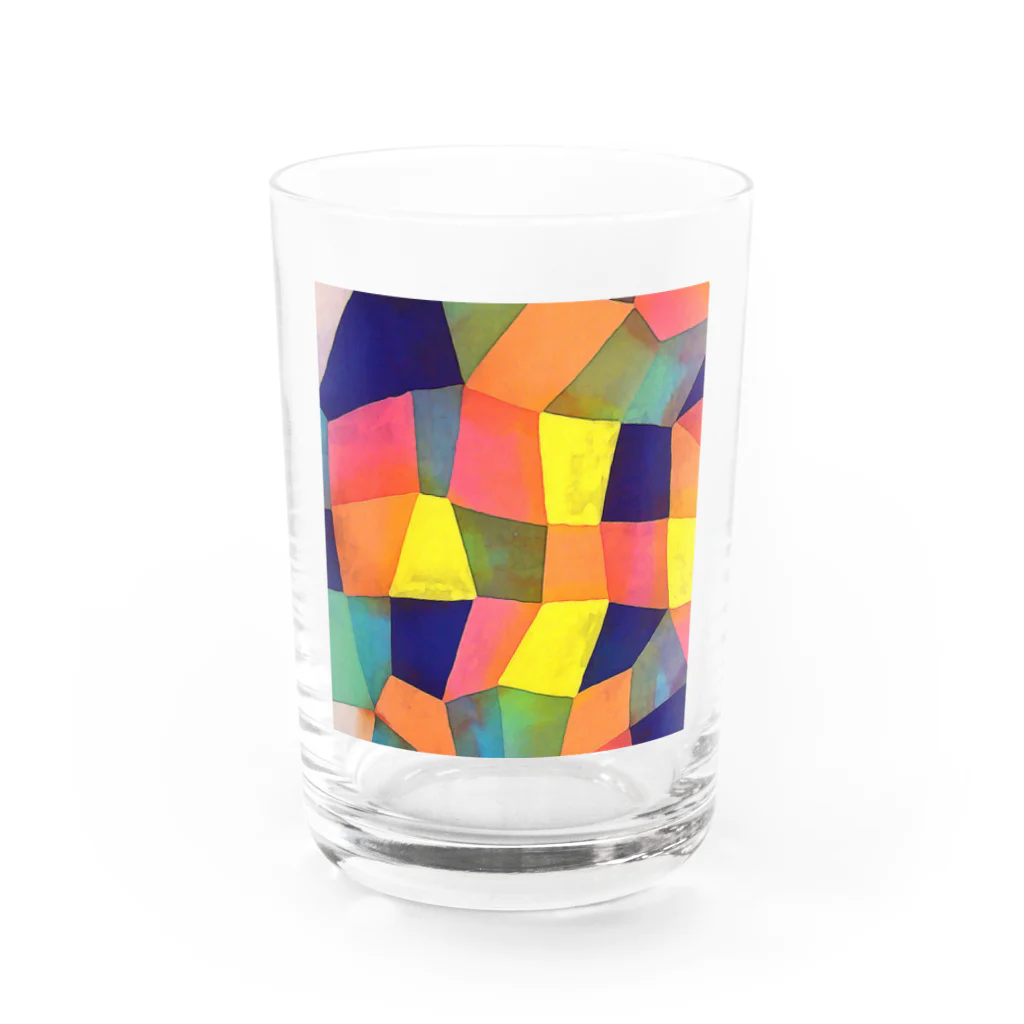 yoshinori worksの色のかけら Water Glass :front