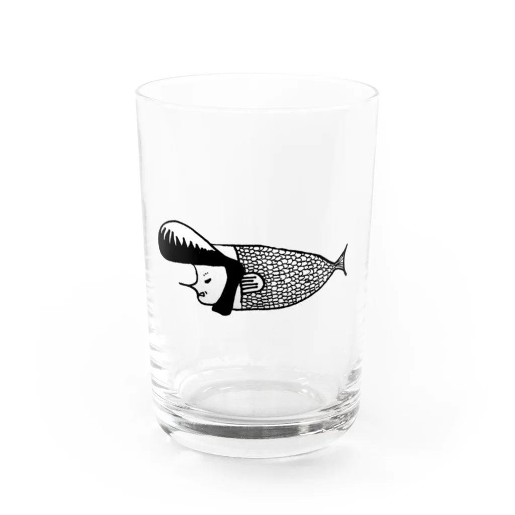 やさいぱんのヤンキー魚 Water Glass :front