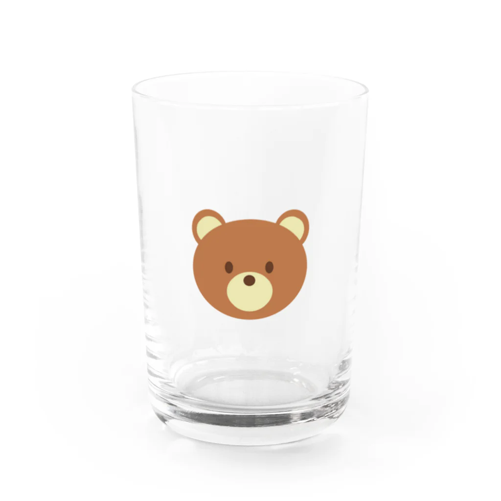 はんど部 by マイのくまちゃん Water Glass :front